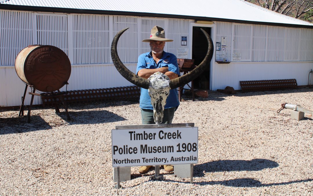 Hitting the road again: Timber Creek Museum bids farewell to Barry (Bazza) Burrows