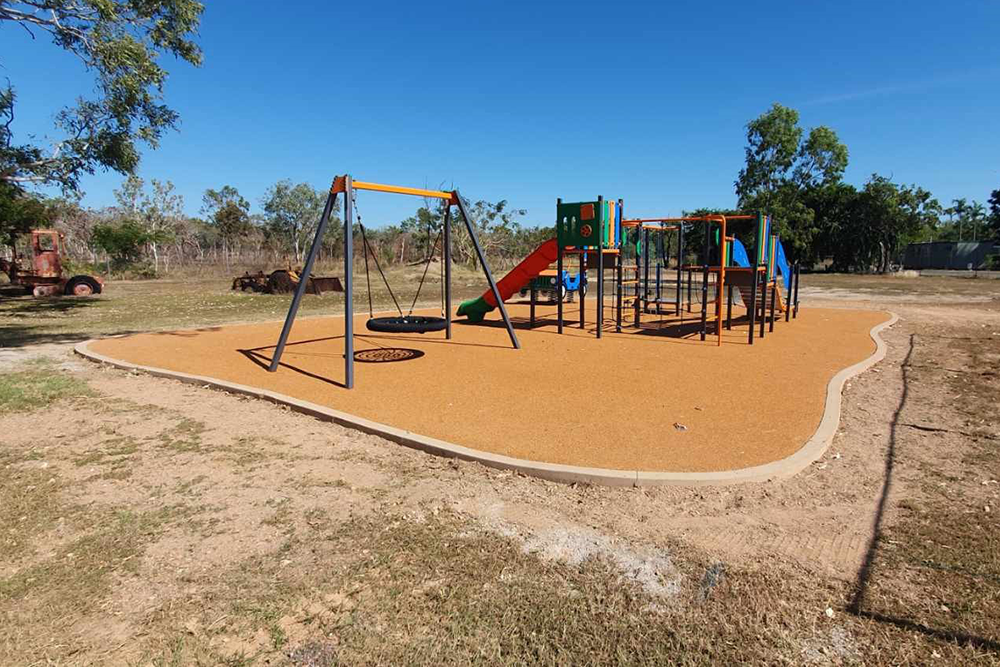 Pine Creek playground opens for business